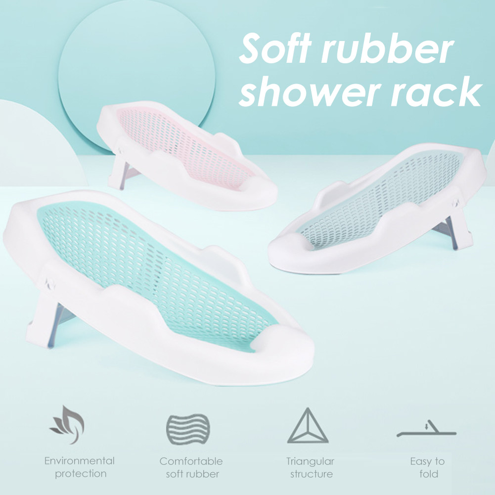 Bamboo Bath Mat - Noworodek regulowana siatka do kąpieli poduszka