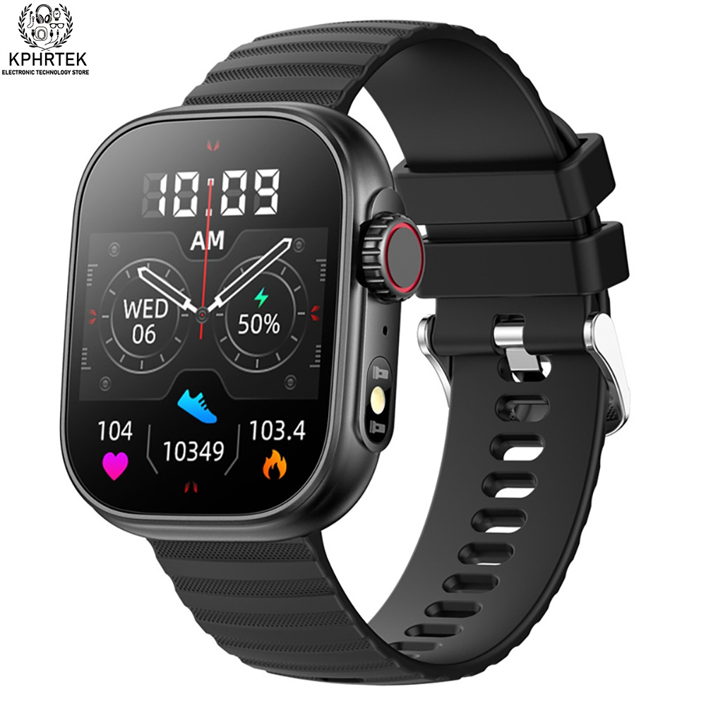 Xbody Health & Wellness Functional Integrative Medicine Office & Medical Spa - Smartwatch ZW39 dla mężczyzn, Bluetooth 5.1,
