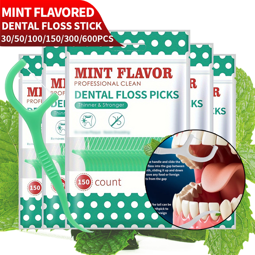 Health Wellness Solutions - Smooth Mint Floss Stick - Czyszczenie