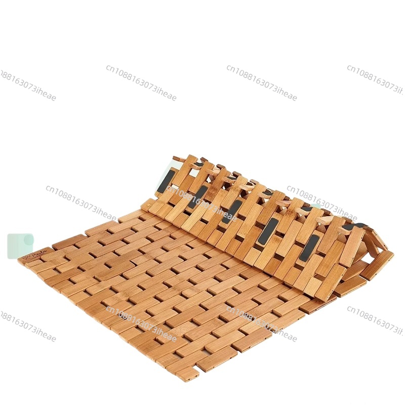Bamboo Bath Mat - Mata bambusowa do łazienki, składana drewniana