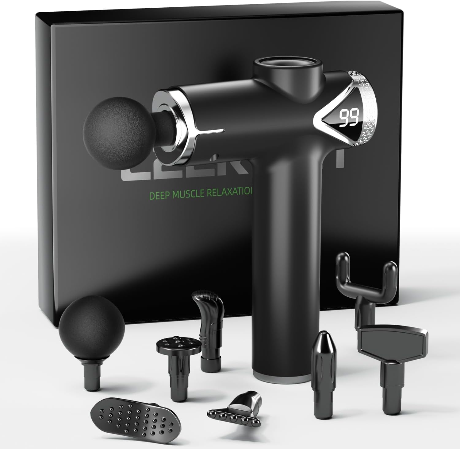 Massage Gun Deep Tissue - Profesjonalny pistolet do masażu mięśni do