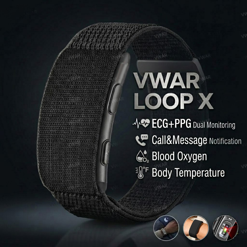 Xbody Health & Wellness Functional Integrative Medicine Office & Medical Spa - VWAR LOOP X ECG Inteligentna Bransoletka