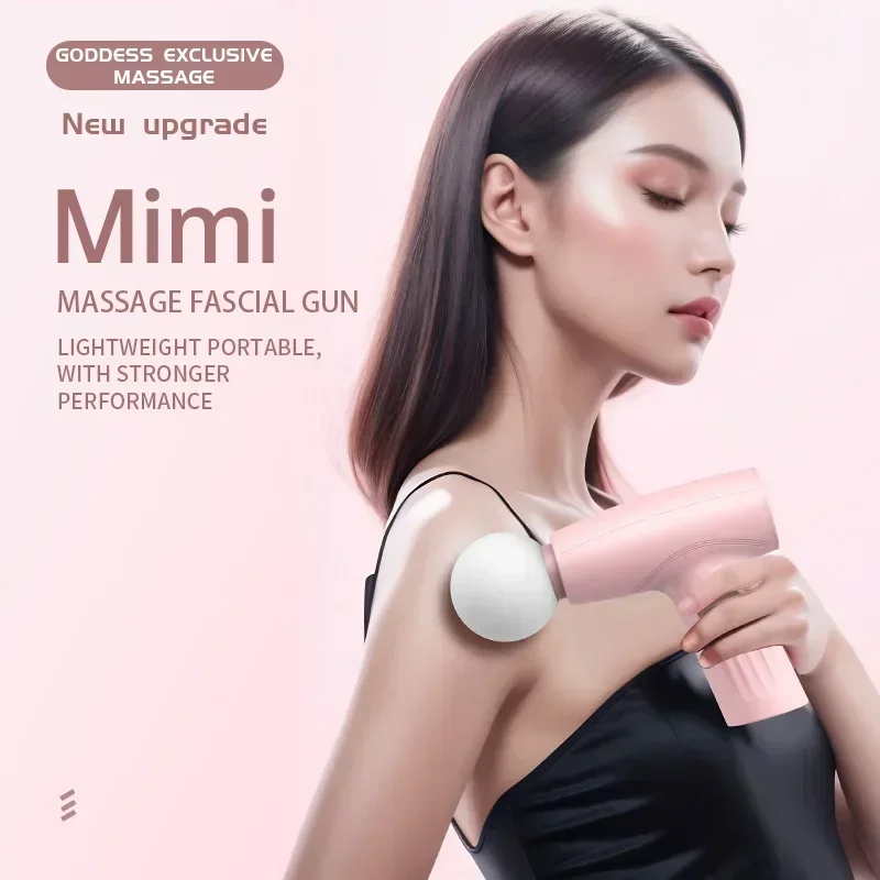 Muscle Mini różowy pistolet do – Massage Gun Deep Tissue recenzja i cena