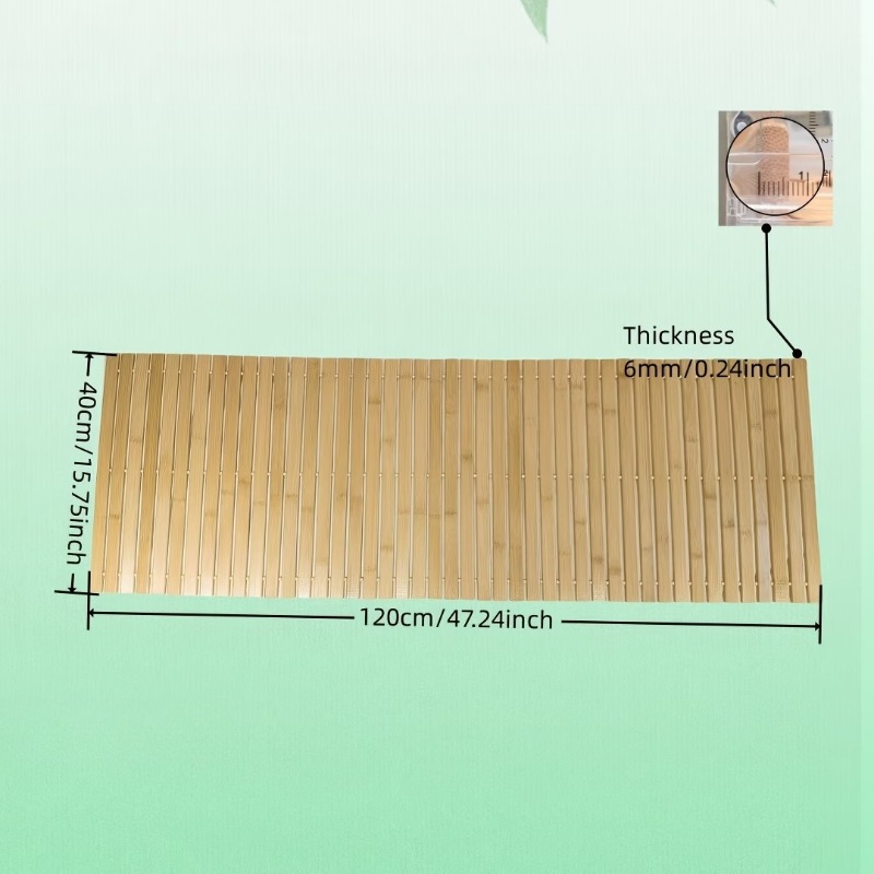 Duża mata bambusowa do łazienk – Bamboo Bath Mat recenzja i cena