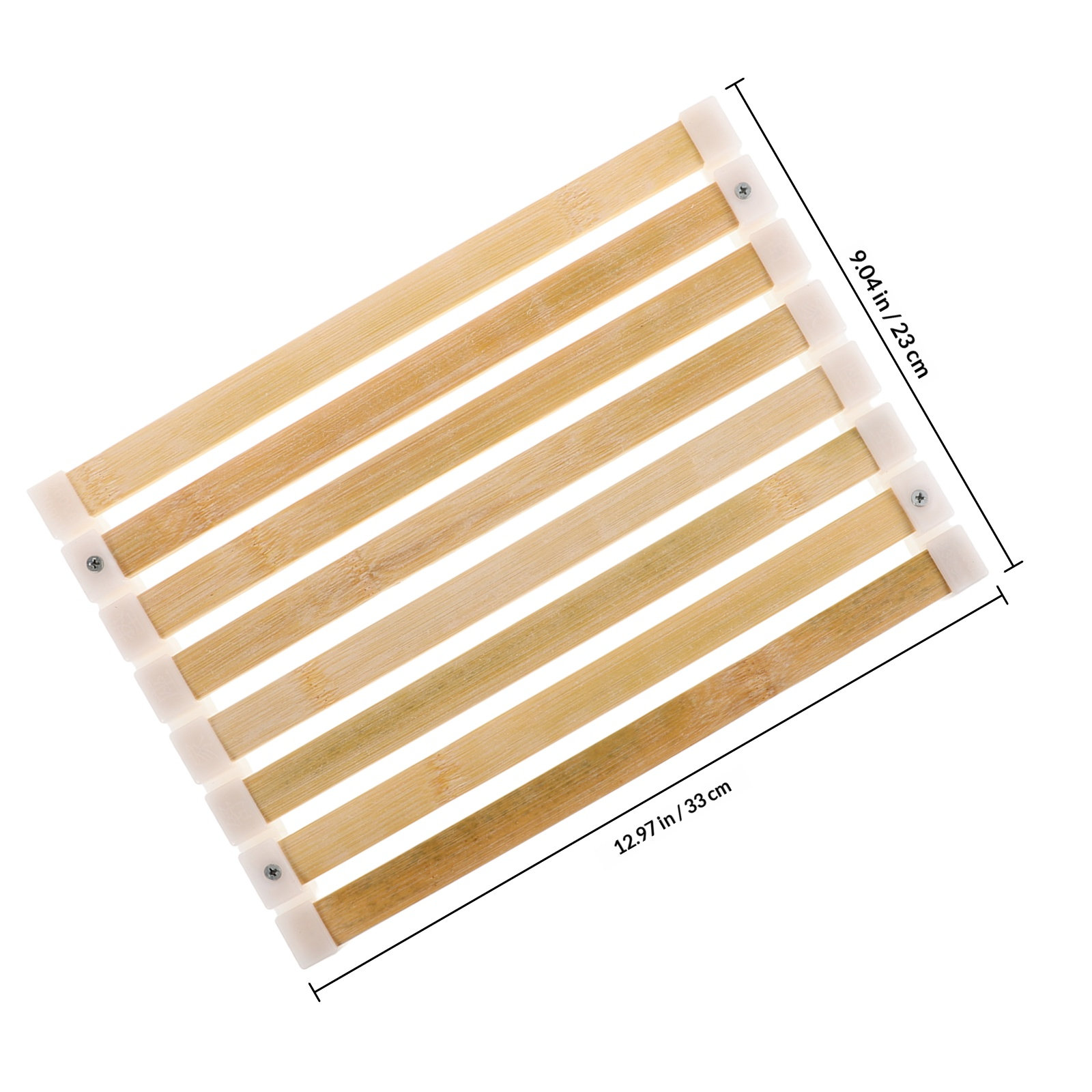 Beżowa bambusowa mata łazienko – Bamboo Bath Mat recenzja i cena