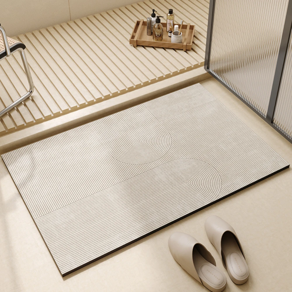 Lekka Kawa Geometryczne Linie  – Bamboo Bath Mat recenzja i cena