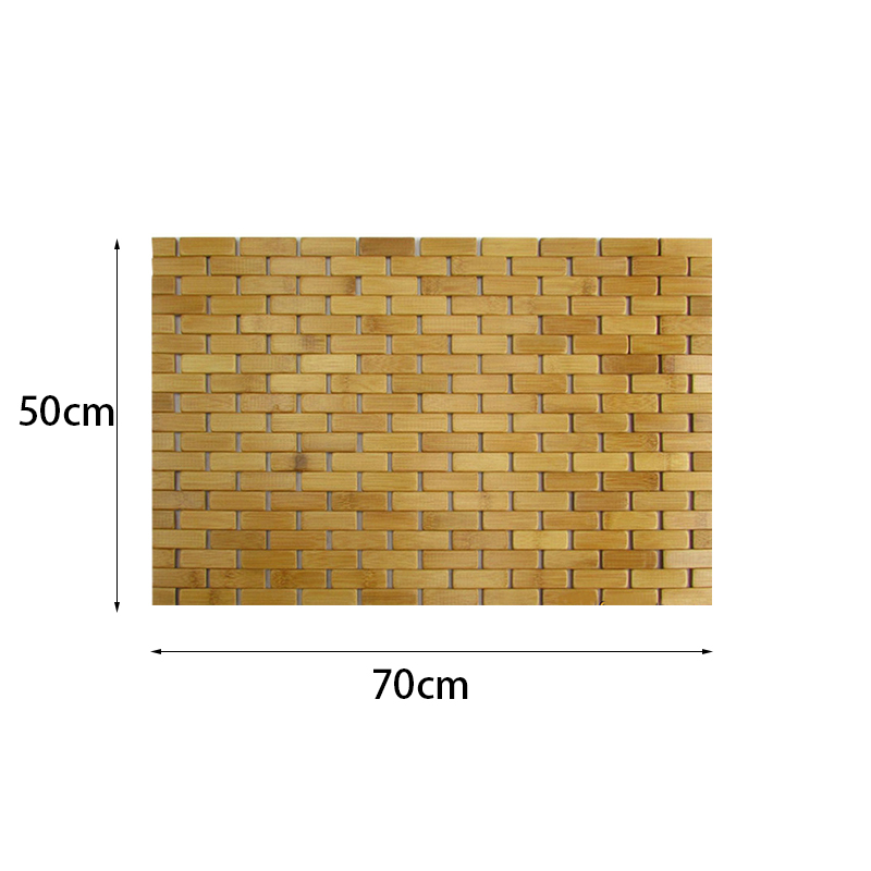 Mata do kąpieli z drewna tekow – Bamboo Bath Mat recenzja i cena