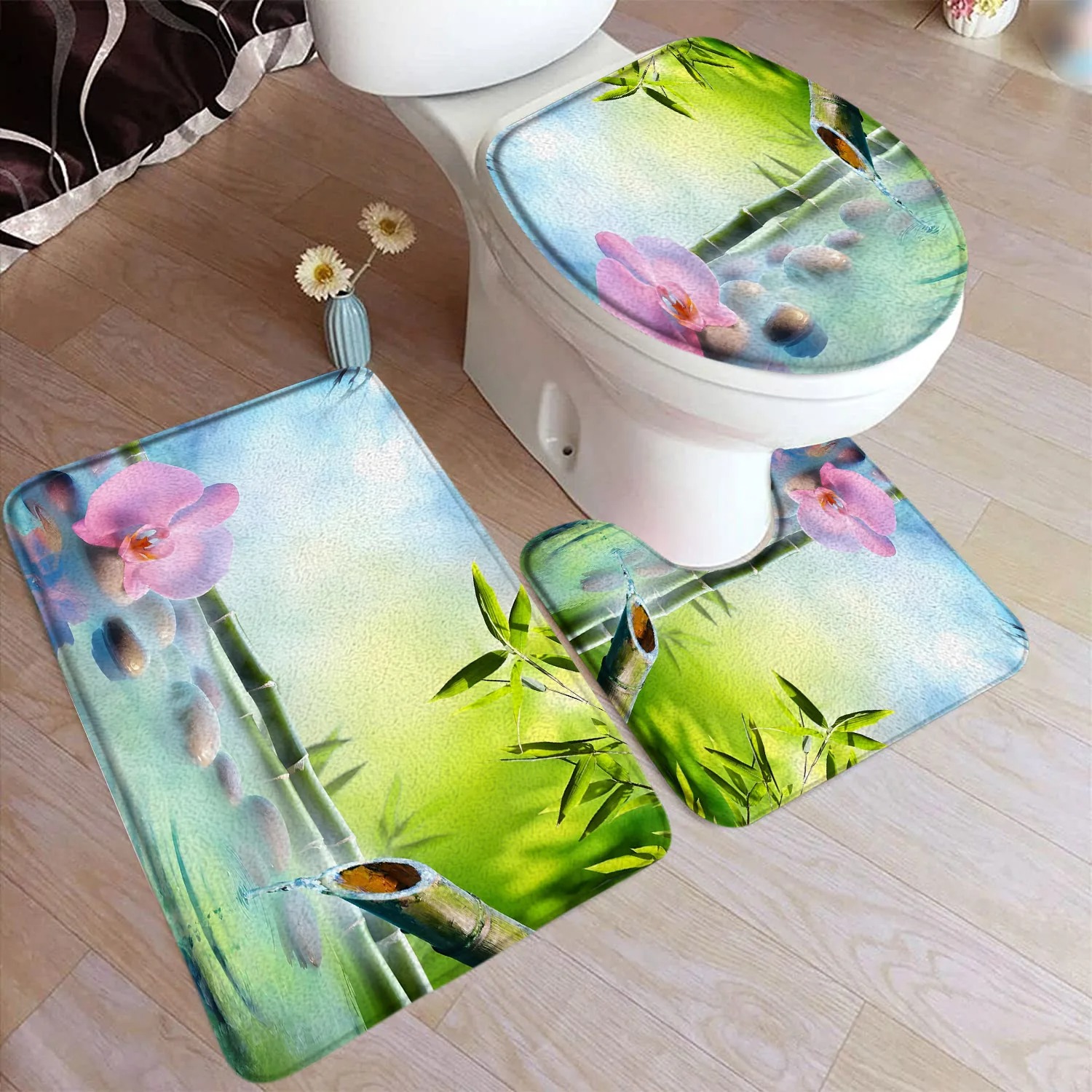 Zestaw dywaników łazienkowych  – Bamboo Bath Mat recenzja i cena