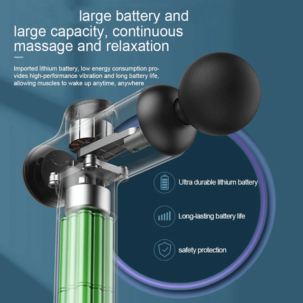 99-poziomowy pistolet do masaż – Massage Gun Deep Tissue recenzja i cena