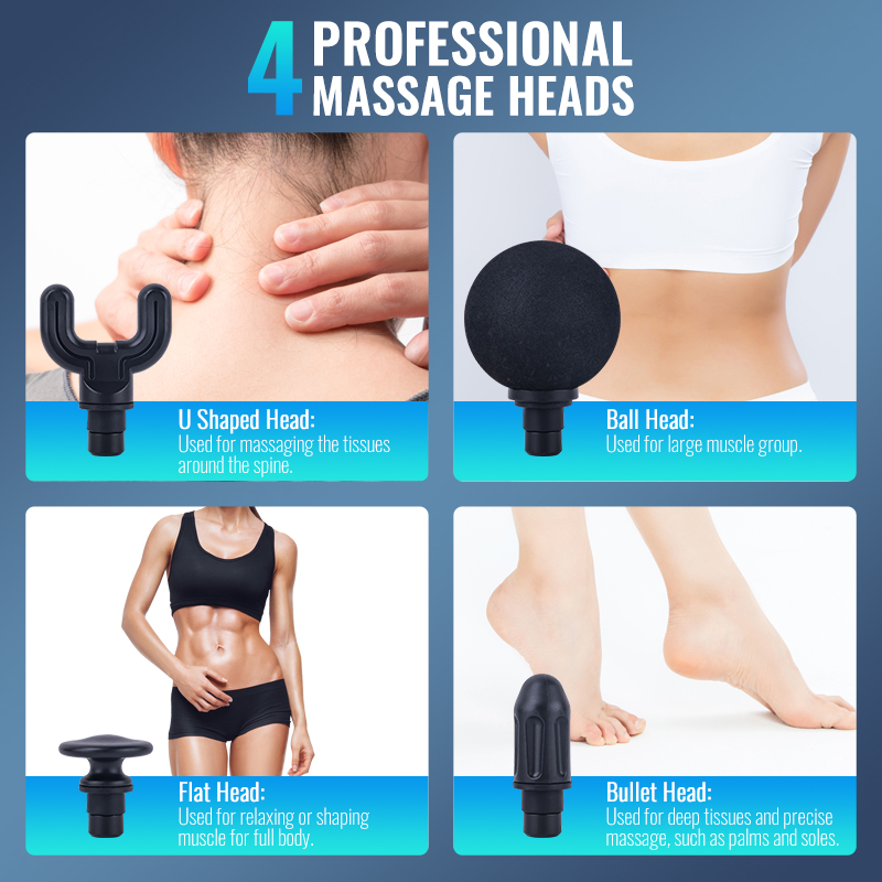 Masażer do mięśni z długą rącz – Massage Gun Deep Tissue recenzja i cena