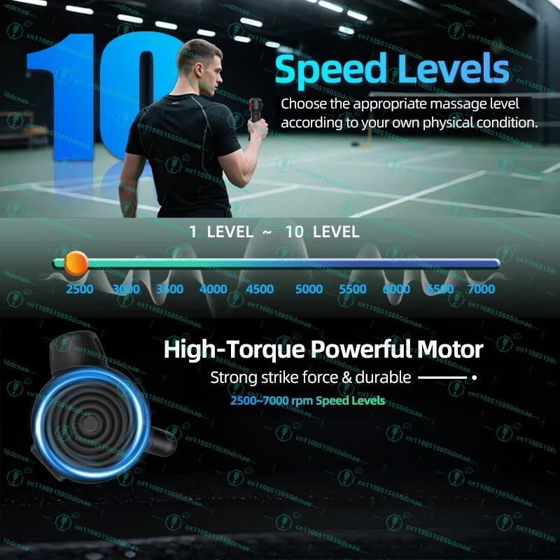 Profesjonalny 4-głowicowy masa – Massage Gun Deep Tissue recenzja i cena