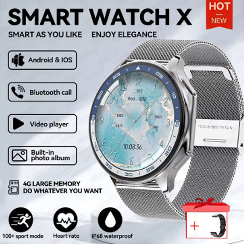 Smartwatch z dużym ekranem 1.4 – Xbody Health & Wellness Functional Integrative Medicine Office & Medical Spa recenzja i cena